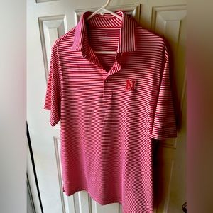 Vineyard Vines Nebraska Huskers Polo (new without tags)